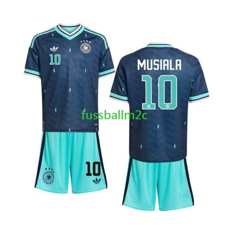 Fußballtrikots Deutschland Jamal Musiala 10 Kinder Auswärts Trikotsatz WM 2026 Fußballtrikots Deutschland Jamal Musiala 10 Kinder Auswärts Trikotsatz WM 2026